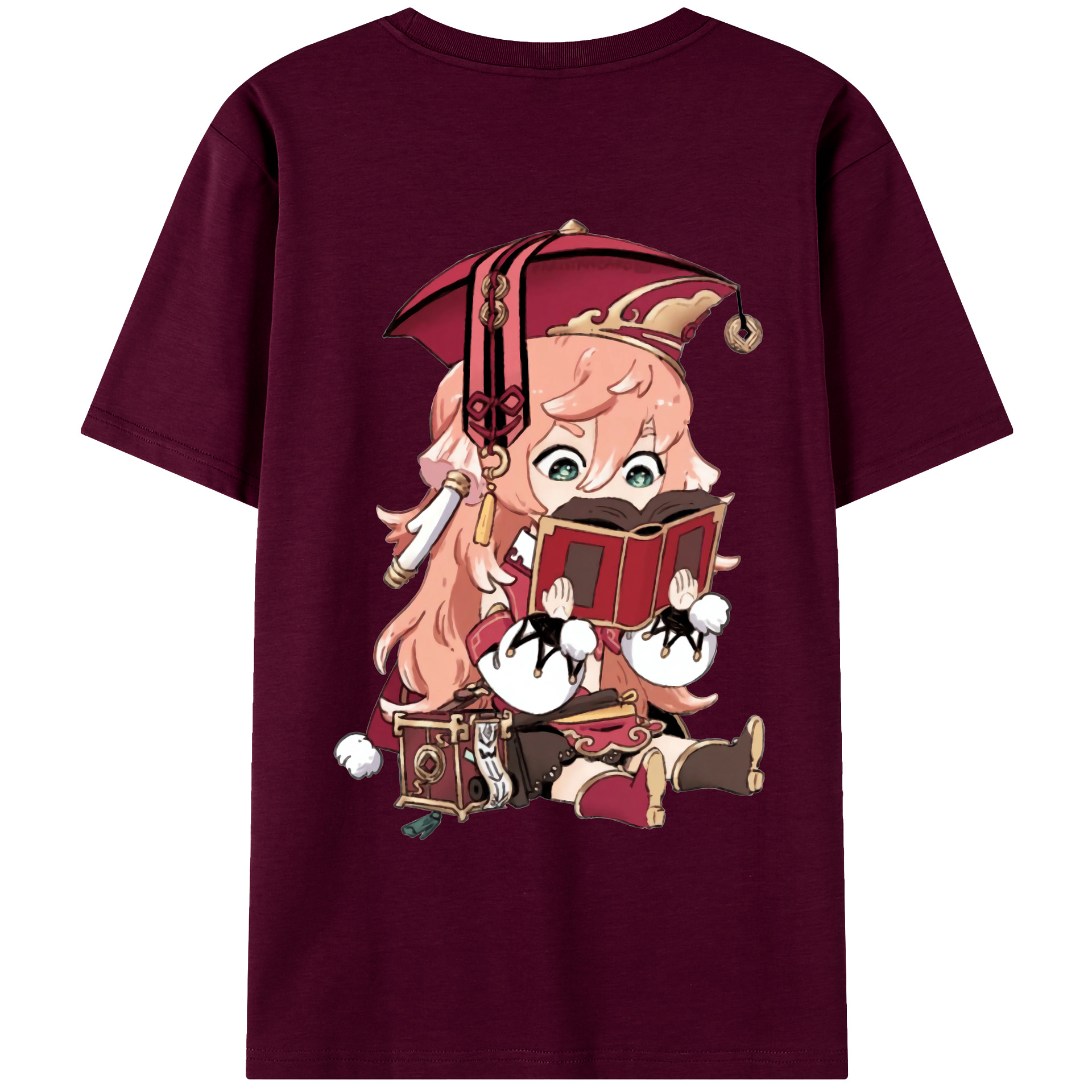 げんし神 ヤンフェイ genshin Yanfei レディース半袖Tシャツ(バックプリント)